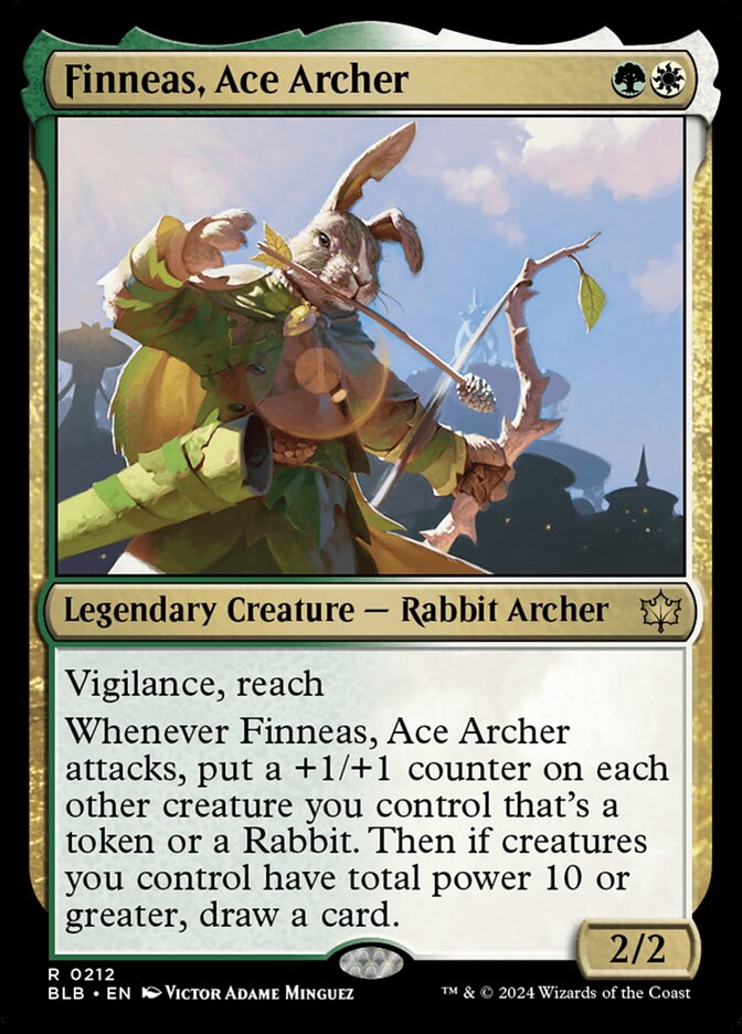 Finneas, Ace Archer, Bloomburrow · 0212