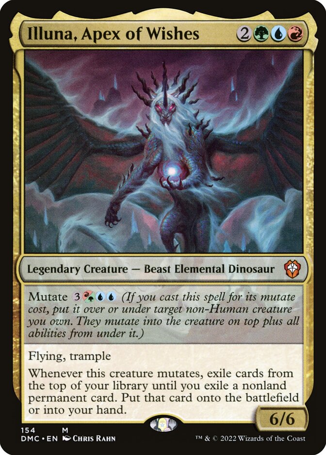 Illuna, Apex of Wishes, Dominaria United Commander · 154
