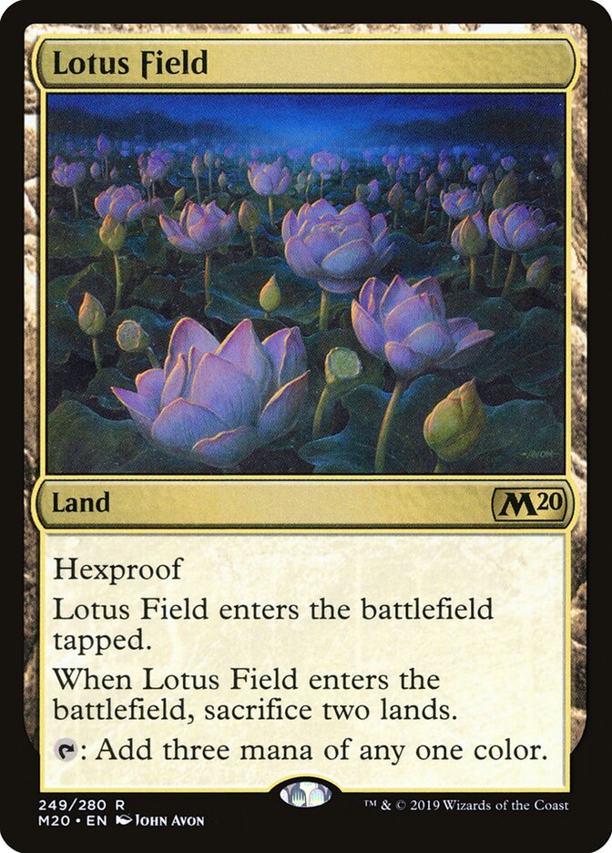 Lotus Field, Core Set 2020 · 249/280