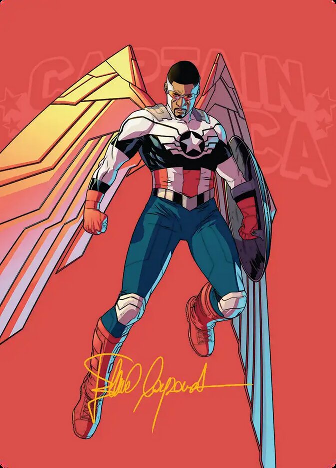 Captain America, Wings of Freedom // Captain America, Wings of Freedom, Marvel Super Heroes Art Series · 0022