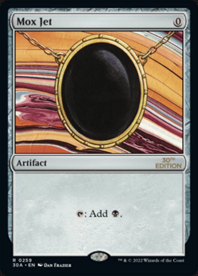 Mox Jet, 30th Anniversary Edition · 259/594
