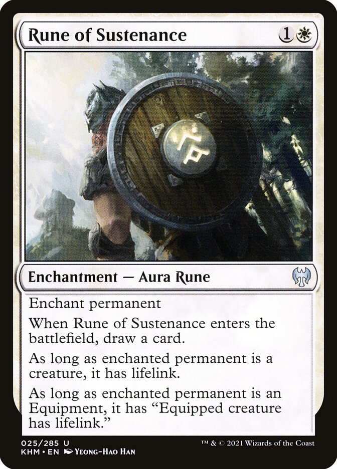 Rune of Sustenance, Kaldheim · 025/285