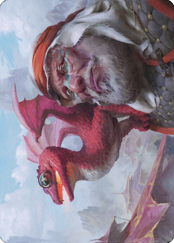 Dragon Whelp // Dragon Whelp, Dominaria United Art Series · 029