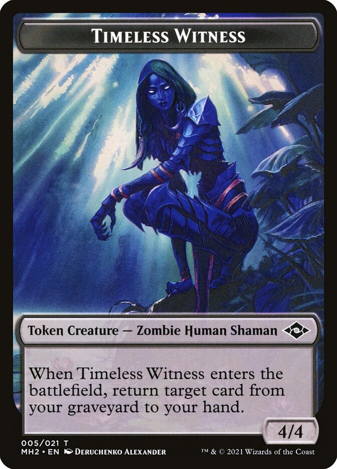 Timeless Witness, Modern Horizons 2 Tokens · 005