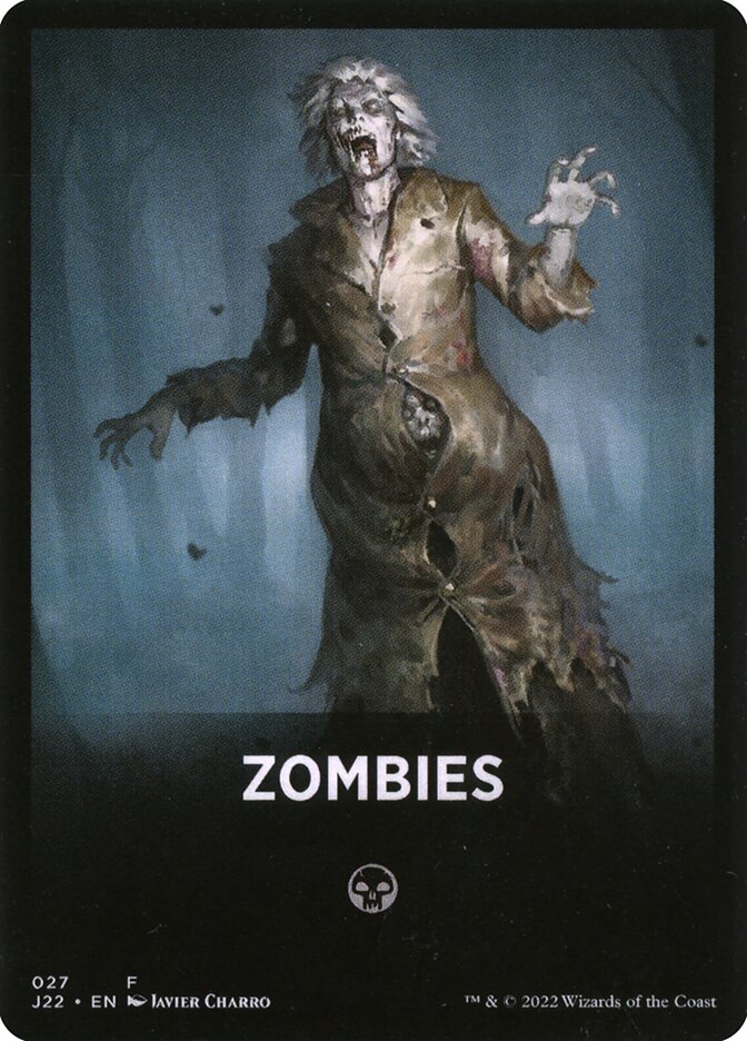 Zombies, Jumpstart 2022 Front Cards · 027