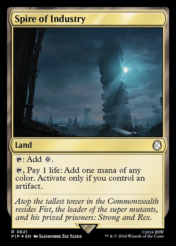 Spire of Industry, Fallout · 0821