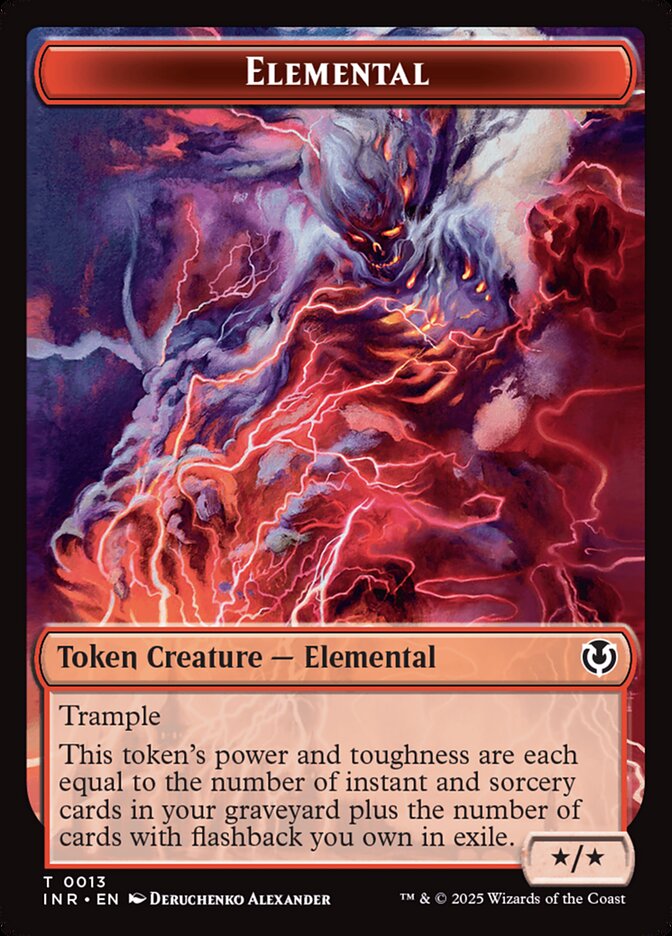 Elemental, Innistrad Remastered Tokens · 0013