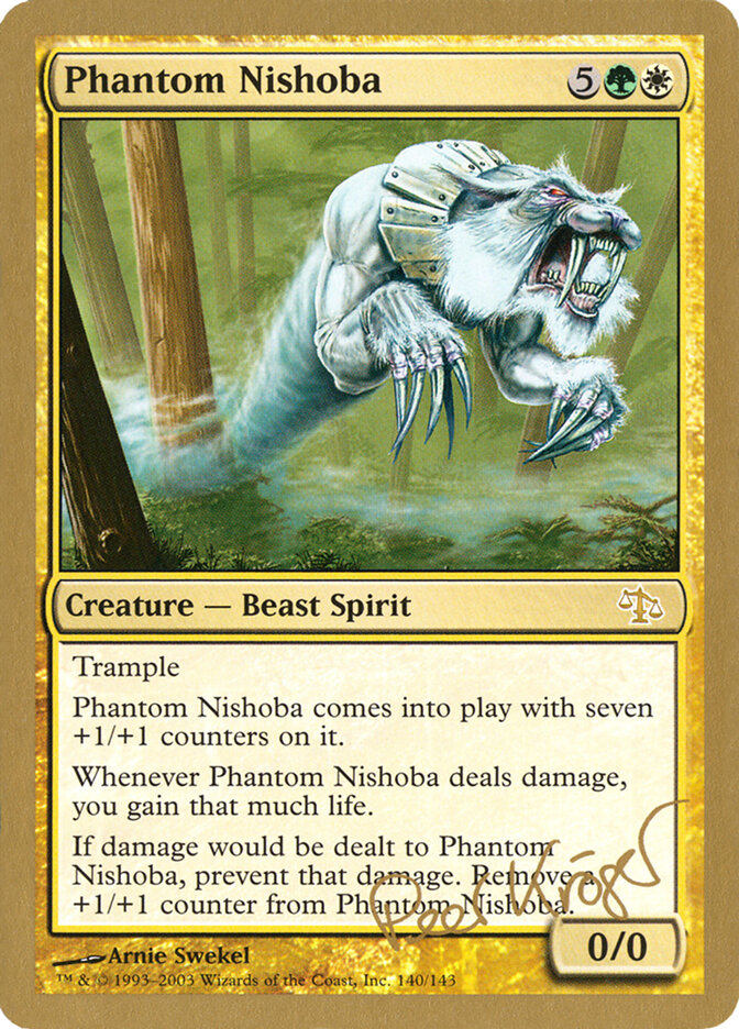 Phantom Nishoba, World Championship Decks 2003 · pk190