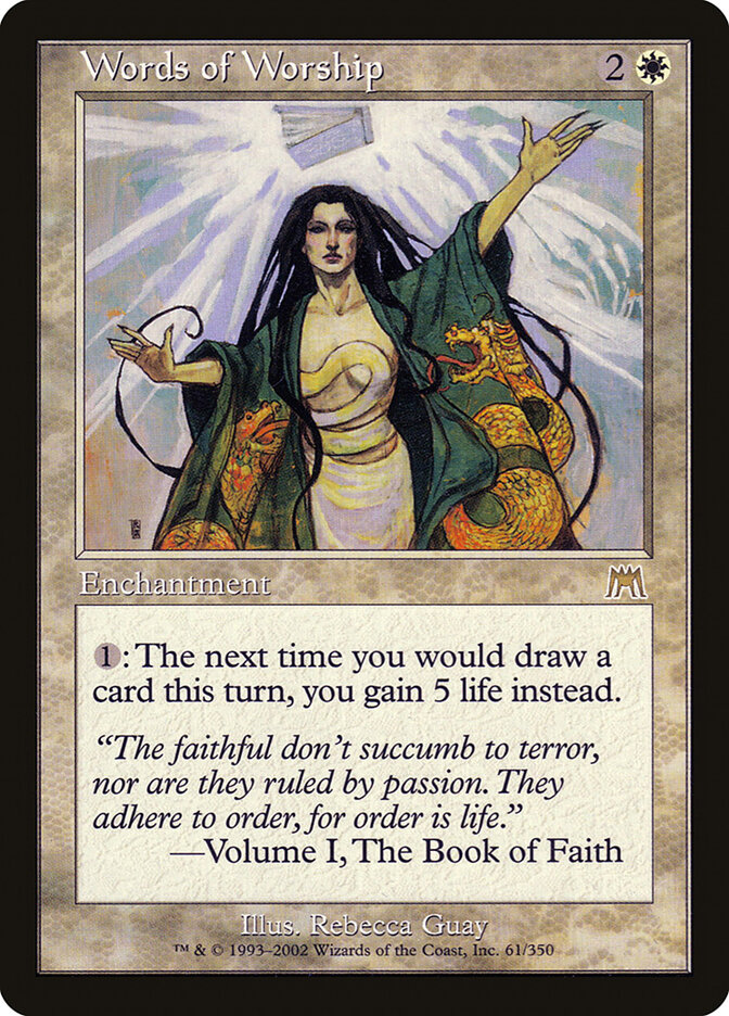 Words of Worship, Onslaught · 61/350