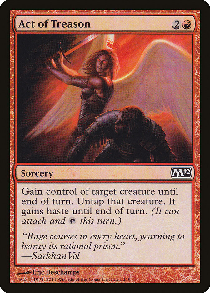 Act of Treason, Magic 2012 · 121/249
