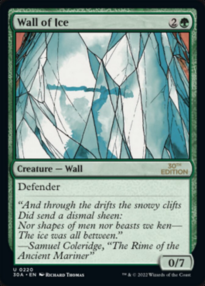 Wall of Ice, 30th Anniversary Edition · 220/594