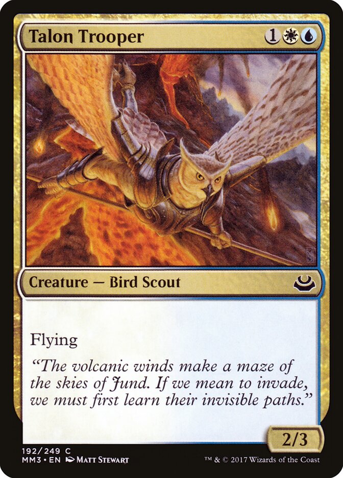 Talon Trooper, Modern Masters 2017 · 192/249