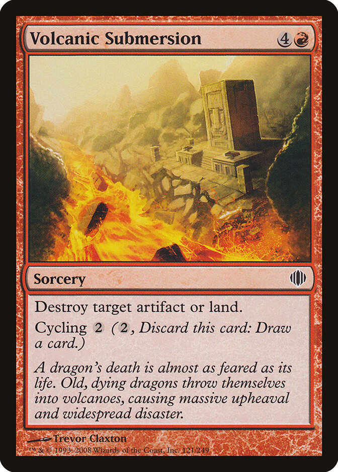 Volcanic Submersion, Shards of Alara · 121/249
