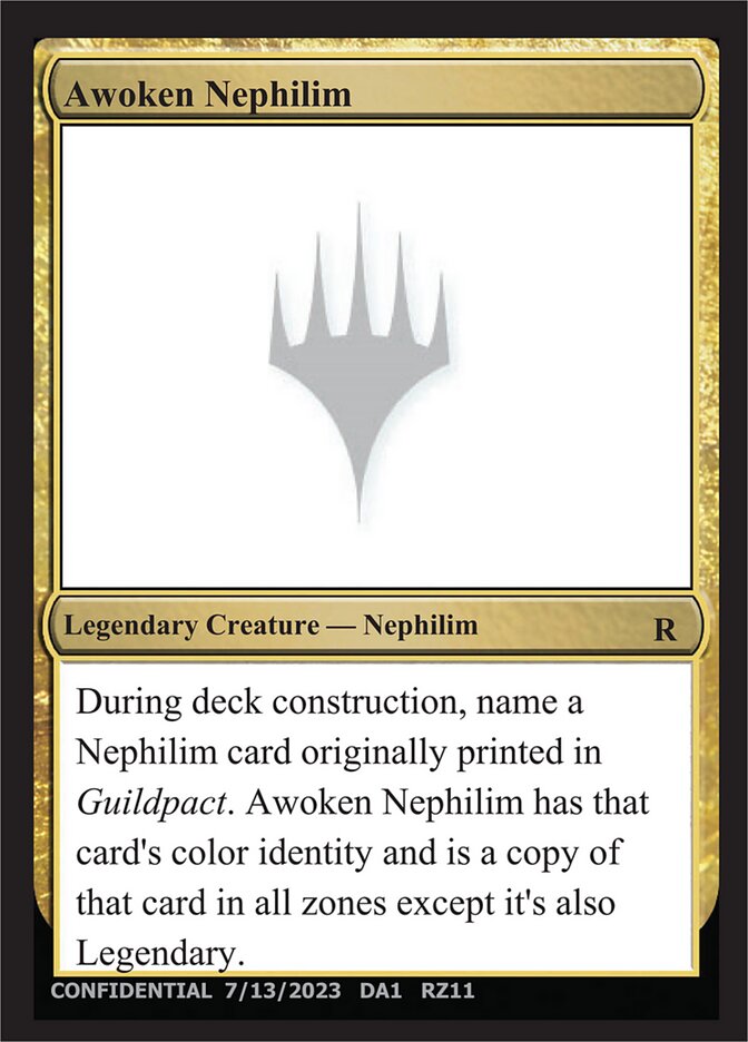 Awoken Nephilim, Unknown Event · rz11a