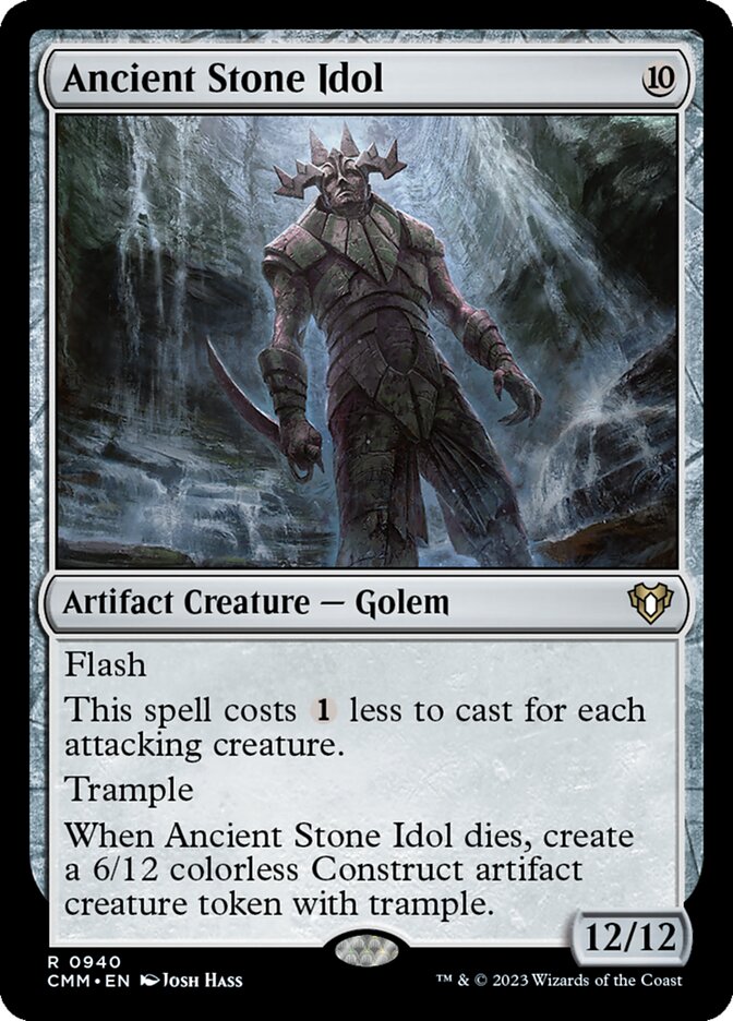 Ancient Stone Idol, Commander Masters · 0940