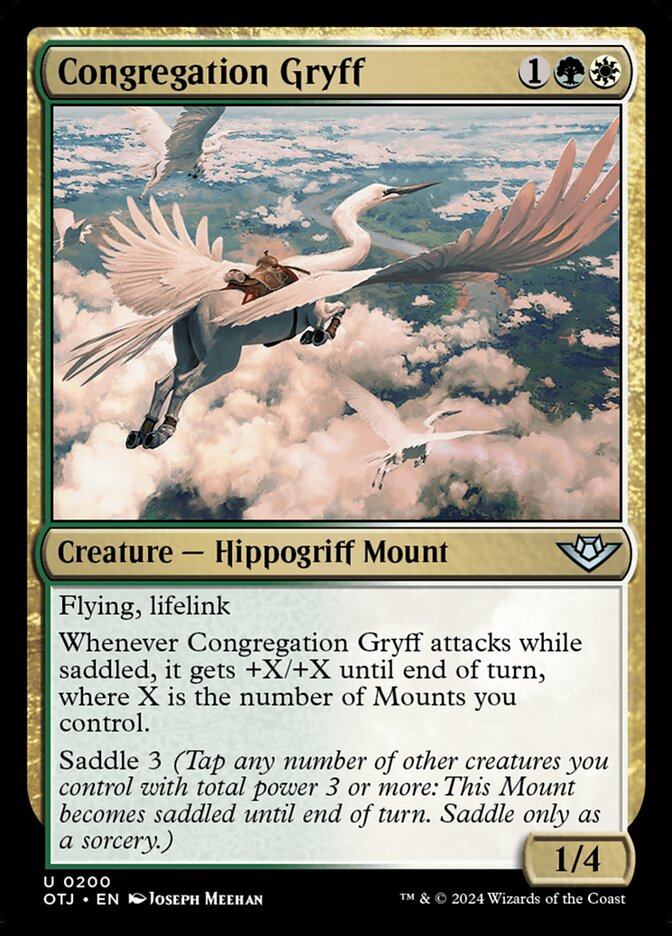 Congregation Gryff, Outlaws of Thunder Junction · 0200