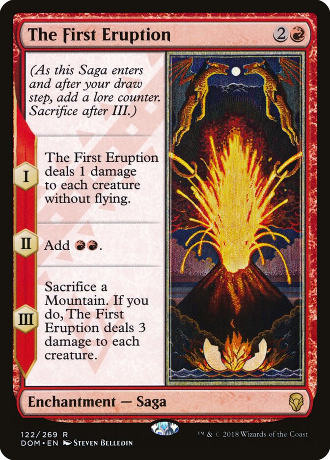 The First Eruption, Dominaria · 122/269