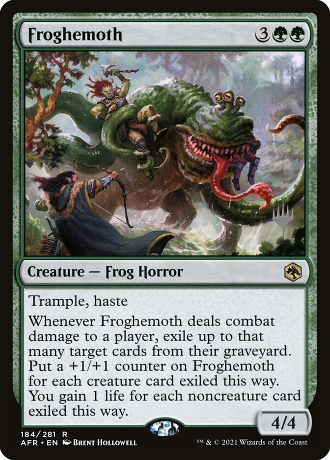 Froghemoth, Adventures in the Forgotten Realms Promos · 184/281