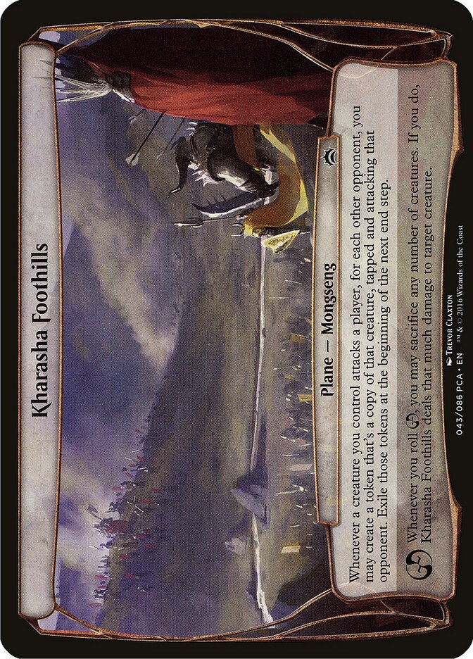 Kharasha Foothills, Planechase Anthology Planes · 043/086