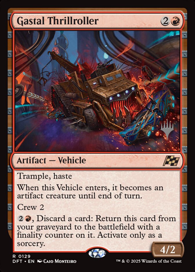 Gastal Thrillroller, Aetherdrift Promos · 0129