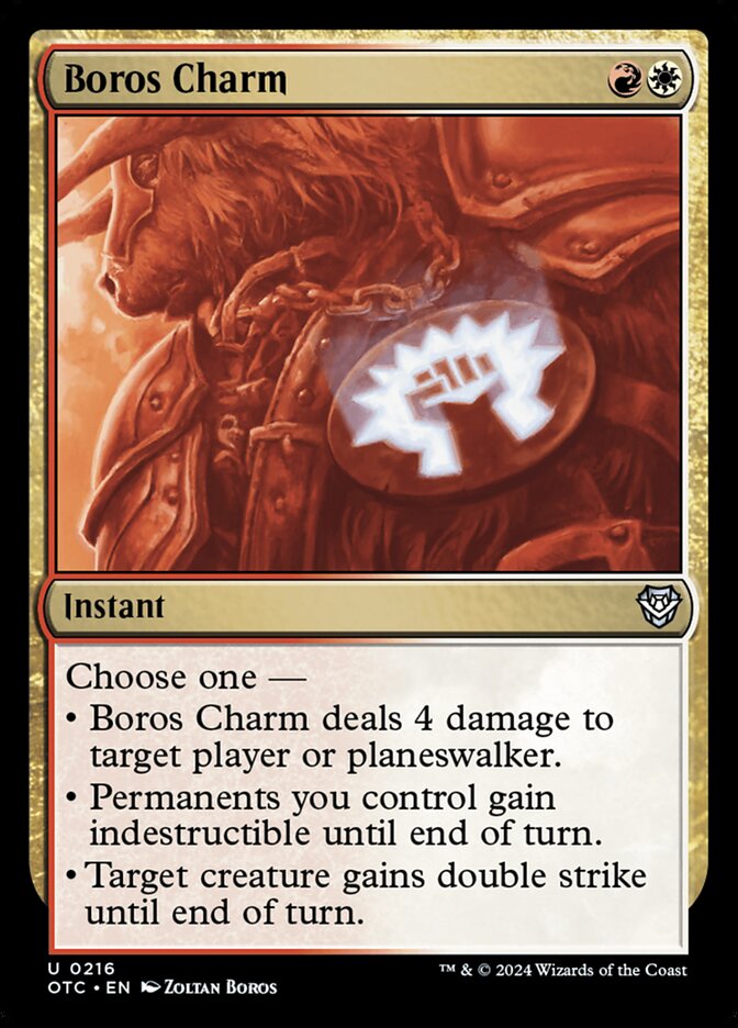 Boros Charm, Outlaws of Thunder Junction Commander · 0216
