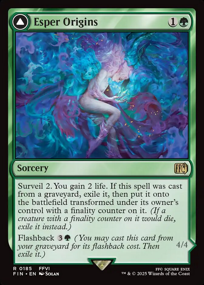 Esper Origins // Summon: Esper Maduin, Final Fantasy · 0185