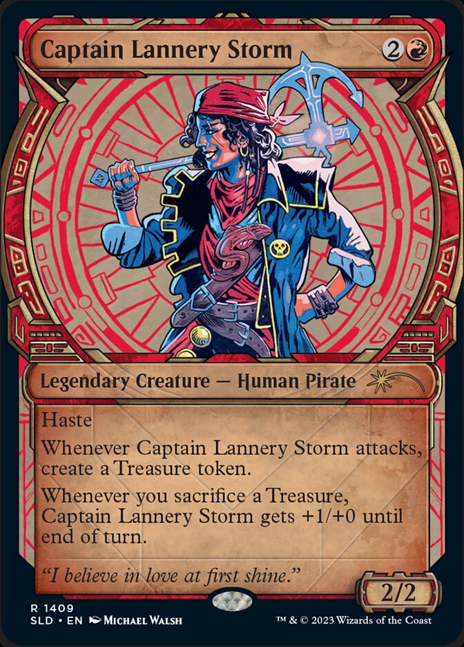 Captain Lannery Storm, Secret Lair Drop · 1409