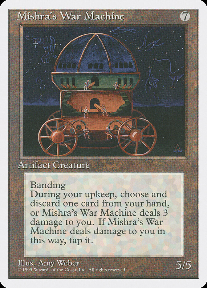 Mishra's War Machine, Fourth Edition · 337