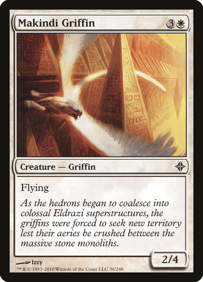 Makindi Griffin, Rise of the Eldrazi · 36/248