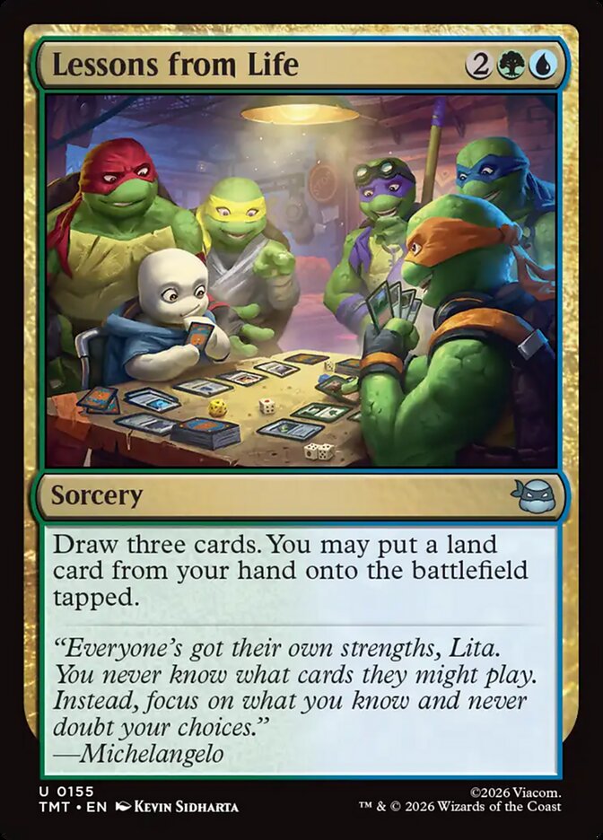 Lessons from Life, Teenage Mutant Ninja Turtles · 0155