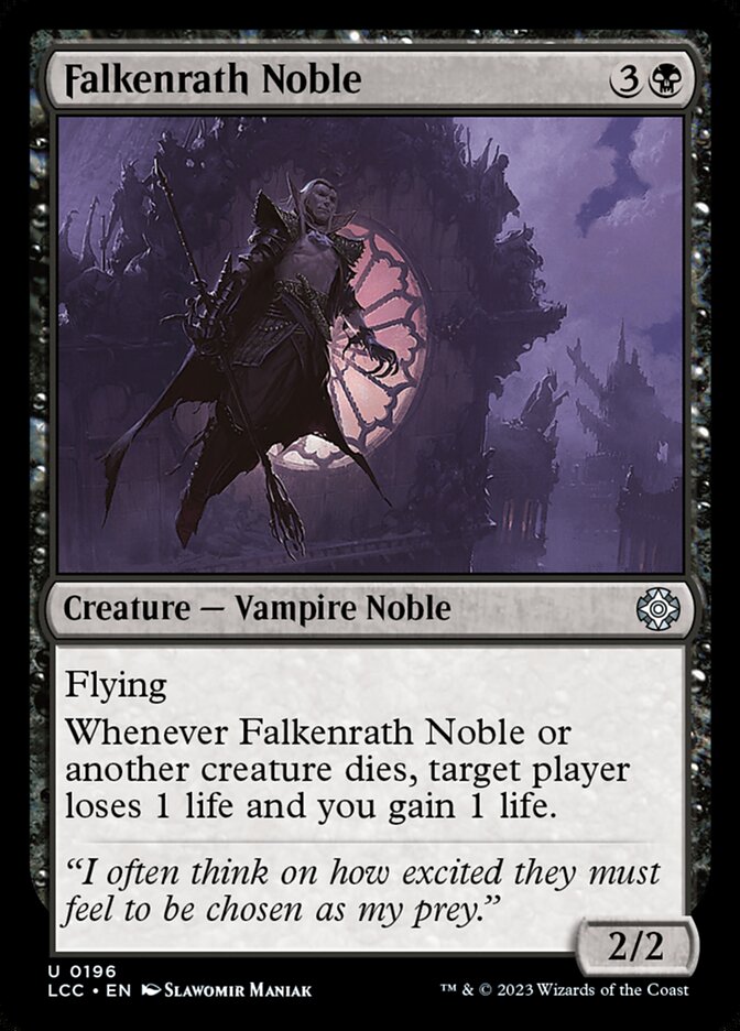 Falkenrath Noble, The Lost Caverns of Ixalan Commander · 0196