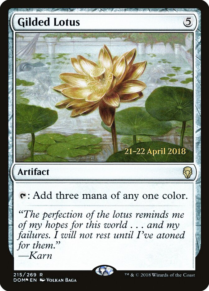 Gilded Lotus, Dominaria Promos · 215/269