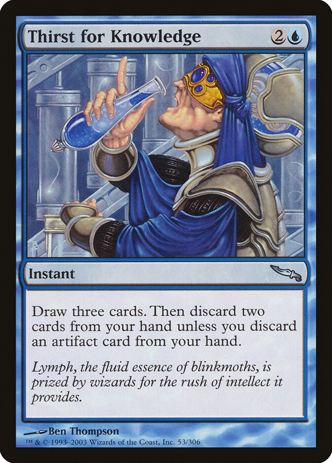 Thirst for Knowledge, Mirrodin · 53/306