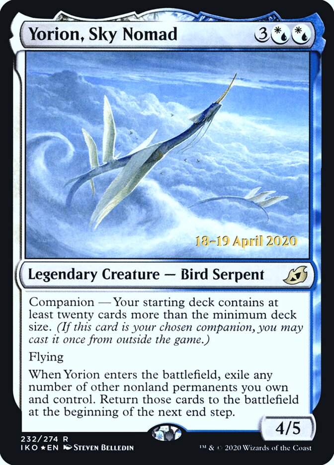 Yorion, Sky Nomad, Ikoria: Lair of Behemoths Promos · 232/274
