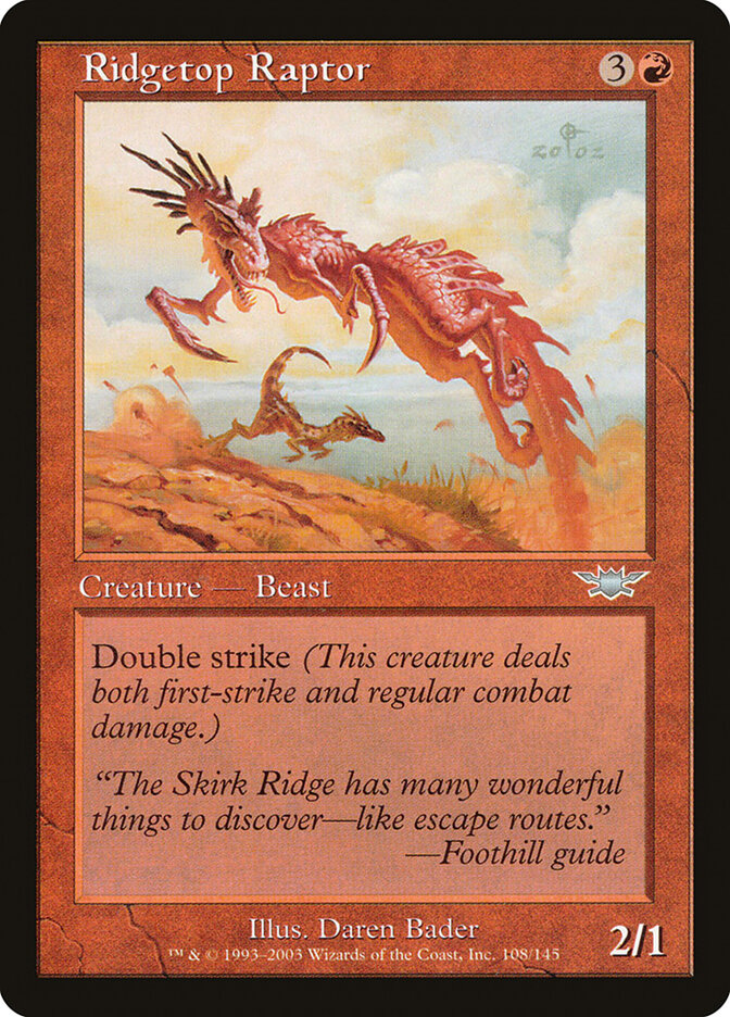 Ridgetop Raptor, Legions · 108/145