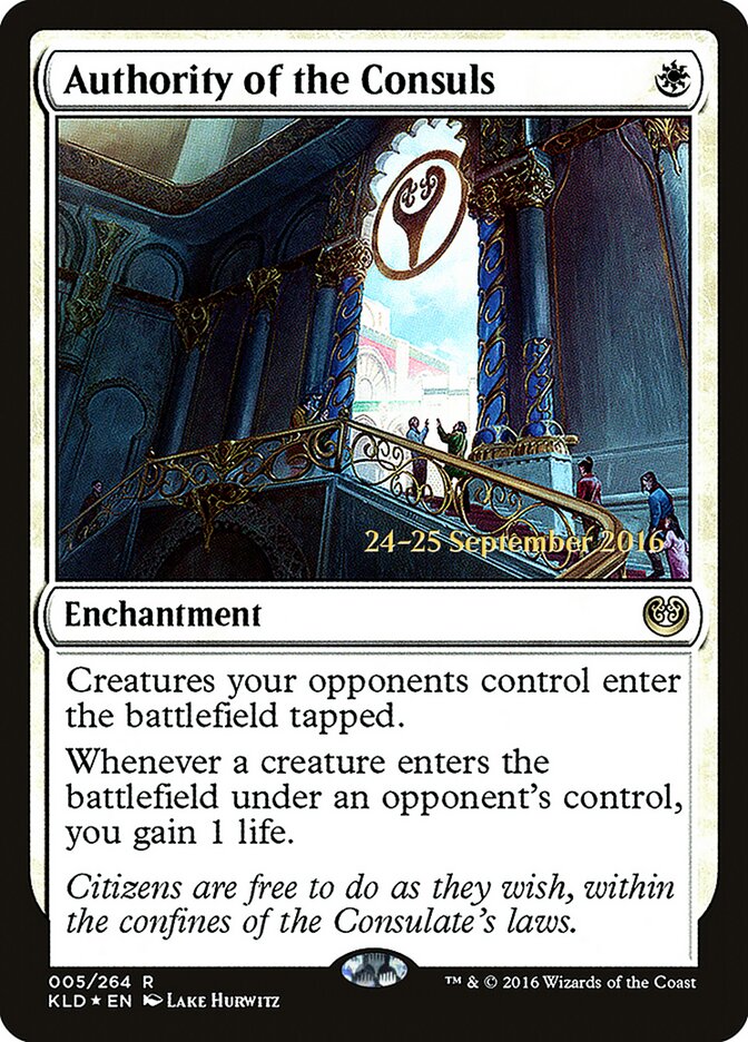 Authority of the Consuls, Kaladesh Promos · 005/264