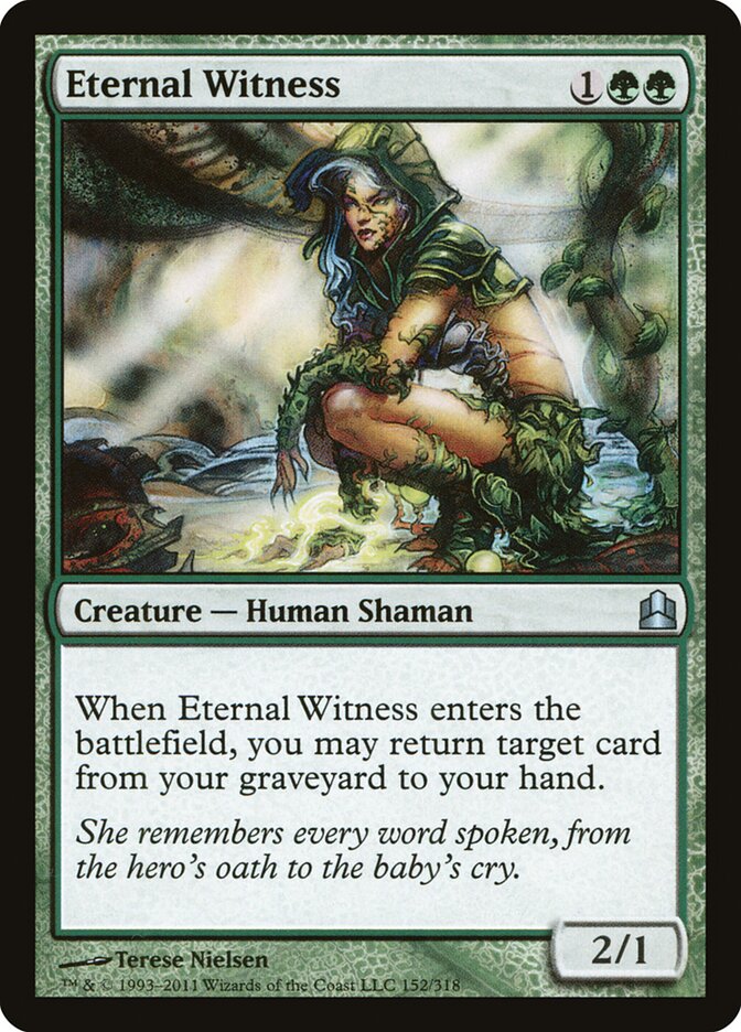 Eternal Witness, Commander 2011 · 152/318