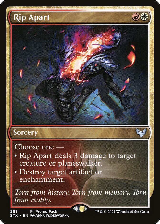 Rip Apart, Strixhaven: School of Mages · 381