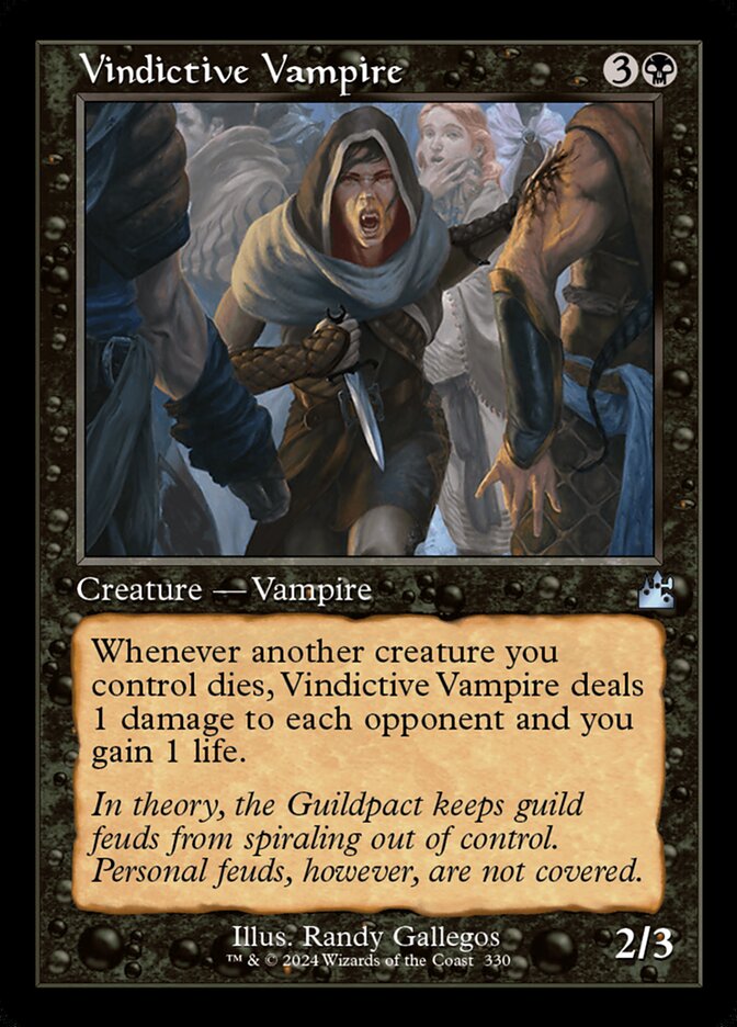 Vindictive Vampire, Ravnica Remastered · 0330