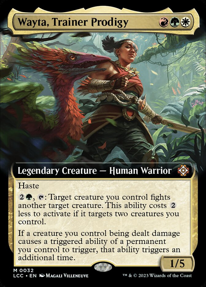 Wayta, Trainer Prodigy, The Lost Caverns of Ixalan Commander · 0032