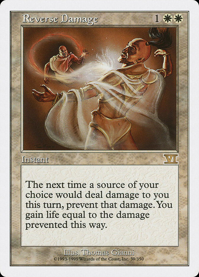 Reverse Damage, Classic Sixth Edition · 39/350