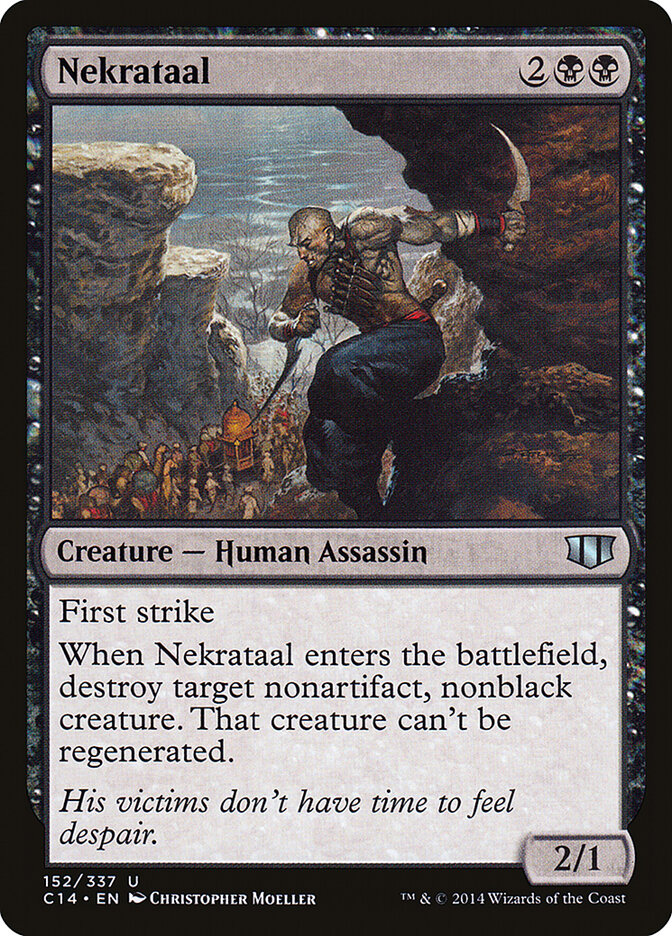 Nekrataal, Commander 2014 · 152/337