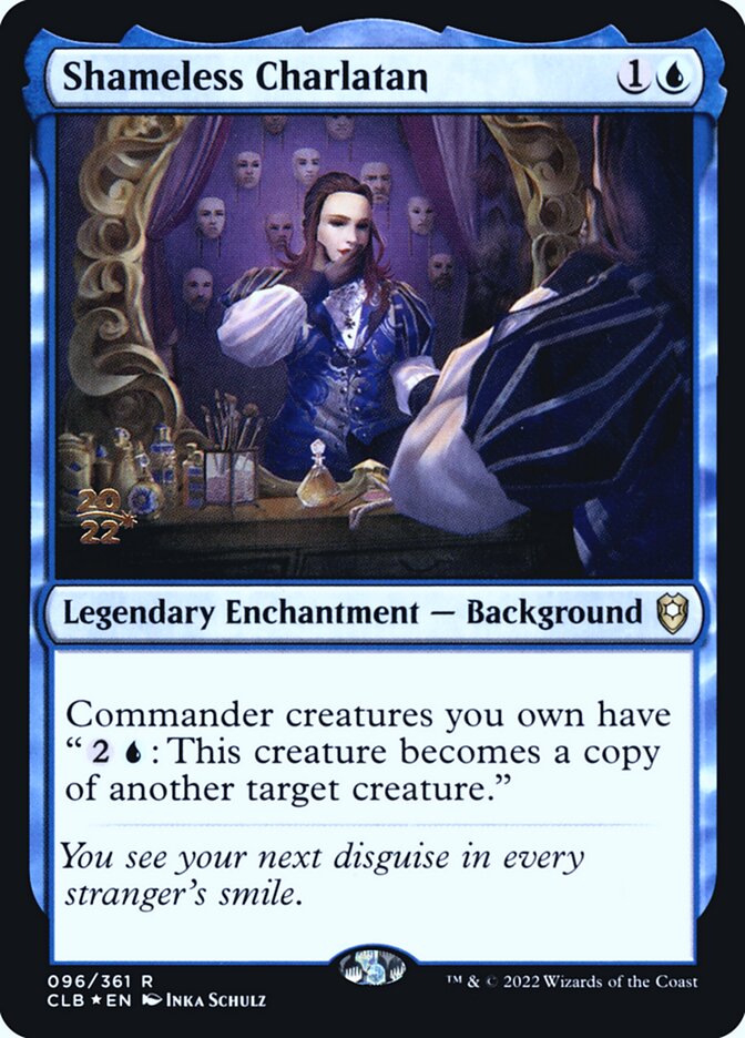 Shameless Charlatan, Battle for Baldur's Gate Promos · 096/361