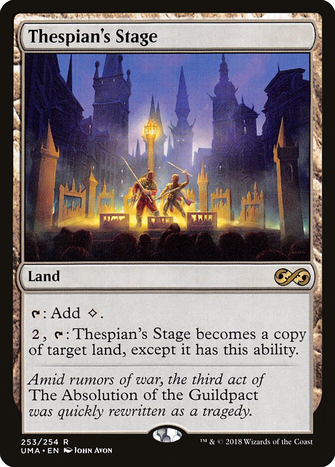 Thespian's Stage, Ultimate Masters · 253/254