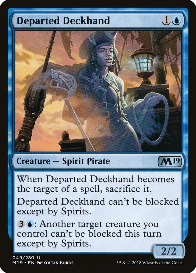 Departed Deckhand, Core Set 2019 · 049/280