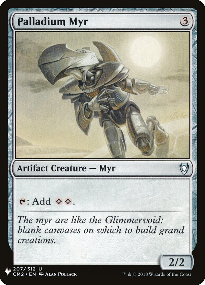 Palladium Myr, The List · cm2-207