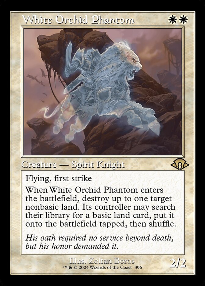 White Orchid Phantom, Modern Horizons 3 · 0396