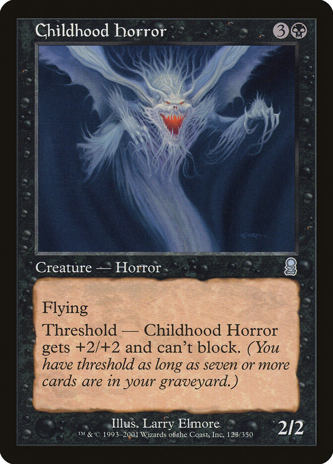 Childhood Horror, Odyssey · 123/350