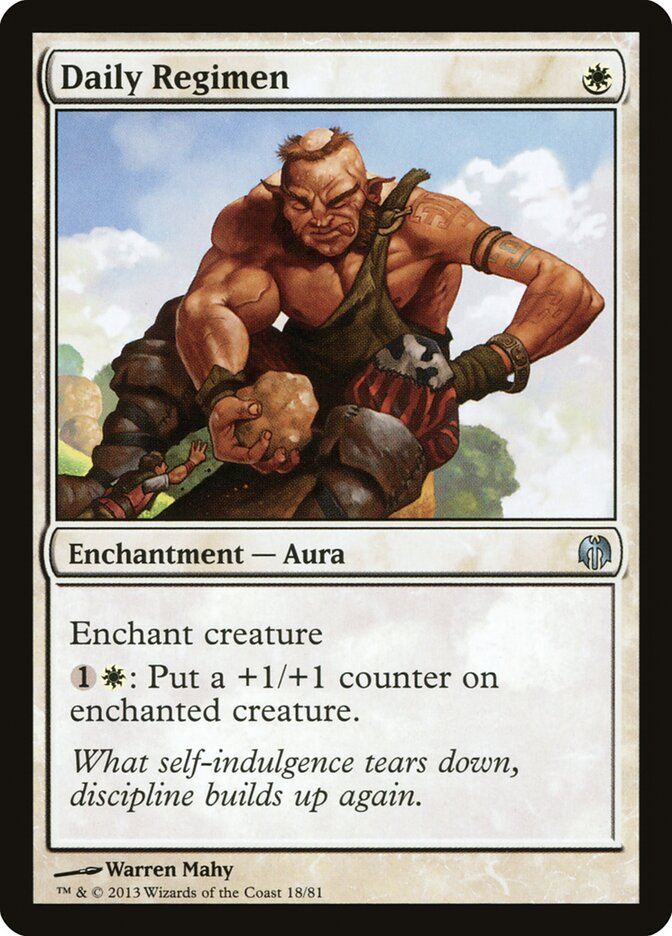 Daily Regimen, Duel Decks: Heroes vs. Monsters · 18/81