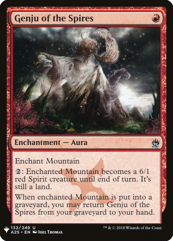 Genju of the Spires, The List · a25-132